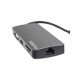 Хаб PALMEXX 9in1 USB-C to HDMI+VGA+2*USB3.0+USBC+CR+AUX+LAN