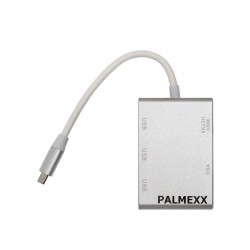 ??? PALMEXX 5?1 USB-C to HDMI+VGA+3*USB3.0