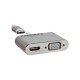 Хаб PALMEXX USB-C to HDMI+VGA
