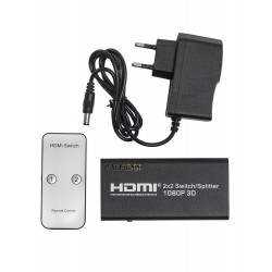 Сплиттер/Свитч PALMEXX 1HDMI*2HDMI/2HDMI*1HDMI 1080P 3D