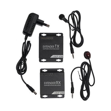 Удлинитель HDMI 1080P с поддержкой IR&POE&EDID до 60 метров