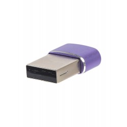 Переходник PALMEXX USB Type C - USB / фиолетовый