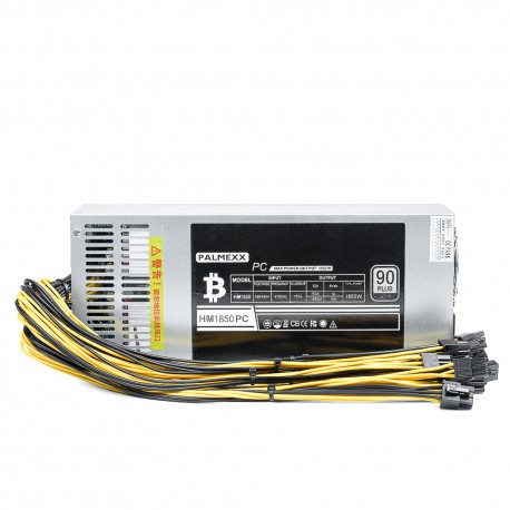 Блок питания PALMEXX 1850W 90PLUS для асика 10x6PIN