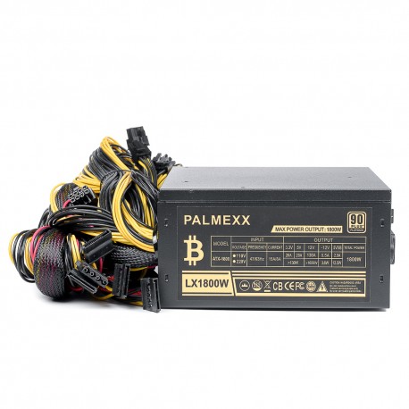 Блок питания PALMEXX ATX 1800W 90PLUS Platinum ATX-1800