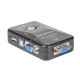 Коммутатор PALMEXX KVM-переключатель VGA+USB на 2 компьютера