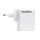 Блок питания PALMEXX с выходом USB-C (Type C) 45W + QC3.0 18W с индикатором параметров заряда