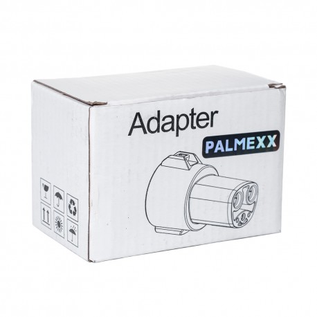Переходник адаптер PALMEXX для электромобиля TYPE 1 на TYPE 2