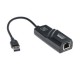 Кабель PALMEXX USB3.0 to Ethernet / чёрный