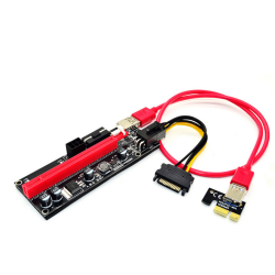 Райзер PALMEXX ver.009C PCI-E PCI Express Riser USB 3.0 - MOLEX+2*6PIN