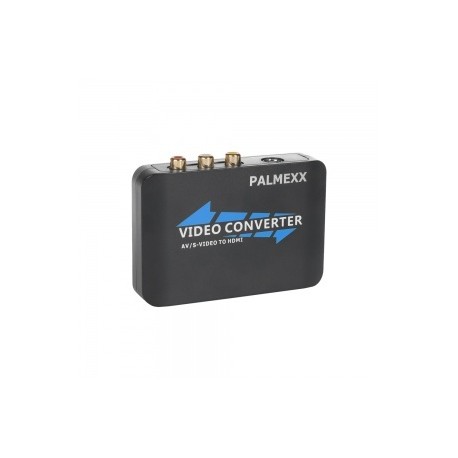 Конвертер PALMEXX Analog to Digital Video Converter RCA+SVideo to HDMI