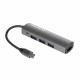 Хаб PALMEXX USB-C to 3*USB2.0+USB3.0+microUSB