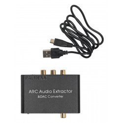 Конвертер HDMI ARC Audio Extractor &DAC Converter (HDMI, Coaxial, SPDIF to AUX, L/R, Coaxial, SPDIF)