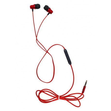 Проводные наушники PALMEXX R-03 3.5mm 1.2m / красный