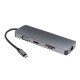 Хаб PALMEXX USBC HDMI-VGA-2*USB3.1-USBC-CR-Ethernet