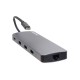 Хаб PALMEXX USBC HDMI-VGA-3*USB3.1-USBC-CR-Ethernet