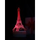 Светодиодный ночник PALMEXX 3D светильник LED RGB 7 цветов (эйфелева башня)