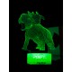 Светодиодный ночник PALMEXX 3D светильник LED RGB 7 цветов (трицератопс) LAMP-027