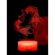 Светодиодный ночник PALMEXX 3D светильник LED RGB 7 цветов (карпы) LAMP-043