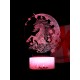 Светодиодный ночник PALMEXX 3D светильник LED RGB 7 цветов (единорог) LAMP-035