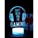 Светодиодный ночник PALMEXX 3D светильник LED RGB 7 цветов (геймер) LAMP-084