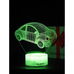Светодиодный ночник PALMEXX 3D светильник LED RGB 7 цветов (автомобиль) LAMP-083