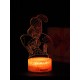 Светодиодный ночник PALMEXX 3D светильник LED RGB 7 цветов (человек-паук) LAMP-070