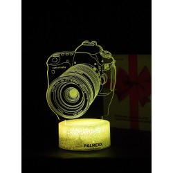 Светодиодный ночник PALMEXX 3D светильник LED RGB 7 цветов (фотоаппарат) LAMP-061