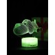 Светодиодный ночник PALMEXX 3D светильник LED RGB 7 цветов (собачка) LAMP-055
