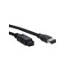 Кабель FireWire IEEE 1394A(6pin) - 1394B(9pin) / 1 метр