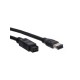 Кабель FireWire IEEE 1394A(6pin) - 1394B(9pin) / 2 метра