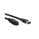 Кабель FireWire IEEE 1394A(6pin) - 1394B(9pin) / 5 метров