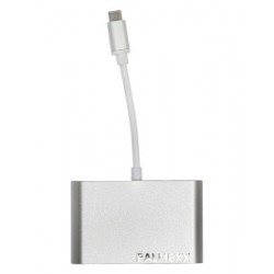 Кабель PALMEXX USBC-HDMI-VGA-AUX / серебро