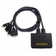 Коммутатор PALMEXX KVM-переключатель DVI+USB на 2 компьютера