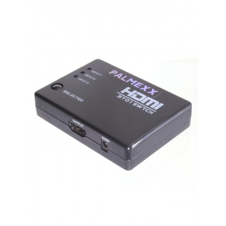 HDMI switch с пультом дистанционного управления / 3 порта