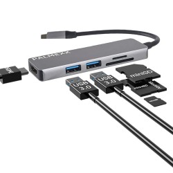 ??? PALMEXX 5?1 USB-C to HDMI+2*USB3.0+CR