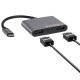 ??? PALMEXX 2?1 USB-C to 2*HDMI