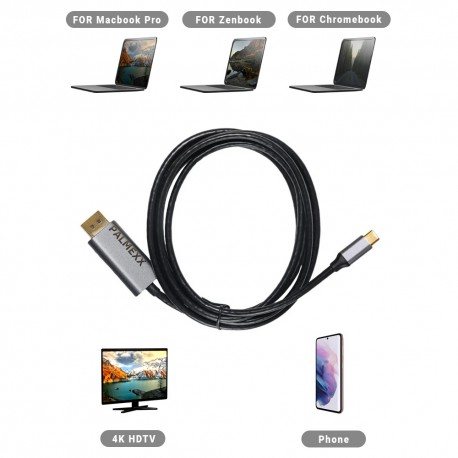 Адаптер PALMEXX USB-C to DP