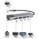Хаб PALMEXX 5?1 USBC to HDMI-2*USB3.0-USBC-LAN