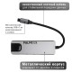 Хаб PALMEXX 5?1 USBC to HDMI-2*USB3.0-USBC-LAN