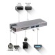 Хаб PALMEXX 8in1 USB-C to HDMI+VGA+2*USB3.0+USBC+CR+LAN