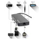 Хаб PALMEXX 9in1 USB-C to HDMI+VGA+2*USB3.0+USBC+CR+AUX+LAN