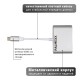 Хаб PALMEXX USB-C to HDMI+VGA