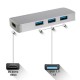 Хаб PALMEXX 4in1 USB3.0 to HDMI+3*USB3.0