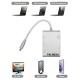 Хаб PALMEXX 5in1 USB-C to HDMI+VGA+3*USB3.0