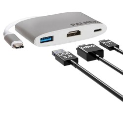 ??? PALMEXX USB-C to HDMI+USB3.0+USBC