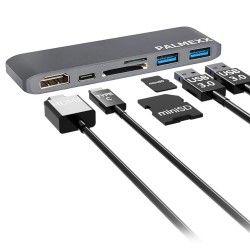 Хаб PALMEXX USB-C to HDMI+2*USB3.0+USBC+CR