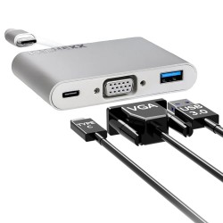 ??? PALMEXX USB-C to VGA+USB3.0+USBC