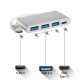 Хаб PALMEXX USB-C to 3*USB3.0+USBC
