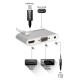 Кабель PALMEXX Lightning-HDMI-VGA-AUX / серебро