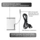 Кабель PALMEXX Lightning-HDMI-VGA-AUX / серебро